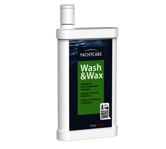 Yachtcare Wash & Wax 500ml - Reinigung & Versiegelung in einem Arbeitsgang 141305