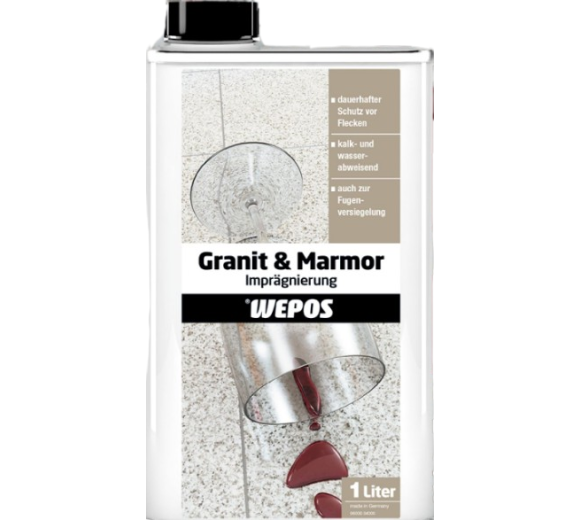 Wepos Granit und Marmor Imprägnierung 1 Liter 2000201050