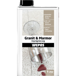 Wepos Granit und Marmor Imprägnierung 1 Liter...