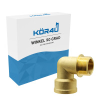 kör4u Winkel 90 Grad Messing gallery