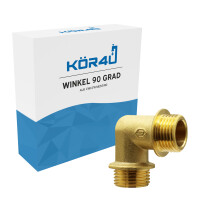 kör4u Winkel 90 Grad Messing 2