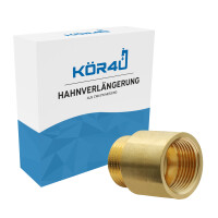 kör4u Hahnverlängerung Messing 4