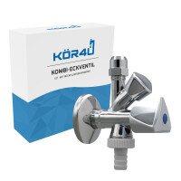 kör4u Kombi-Eckventil 1/2" mit gallery