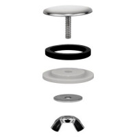 Blanco Hahnlochstopfen &Oslash;=48 mm Edelstahl 137164