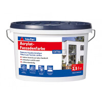 Baufan Fassadenfarbe Extra weiß 2