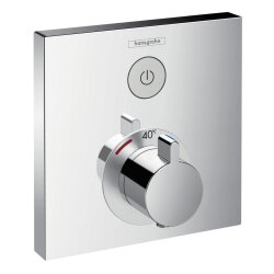 Hansgrohe Thermostat Unterputz ShowerSelect Fertigset 1 Verbraucher chrom 15762000
