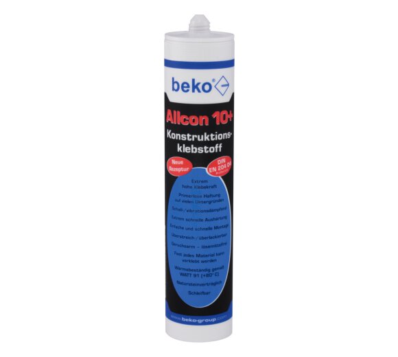 Beko Allcon 10+ Konstruktionsklebstoff 310ml grau 265100310