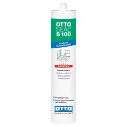 OTTOSEAL S100 Premium-Sanitär-Silikon 310ml C38 lichtgrau
