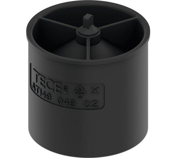 TECE drainline Geruchsverschluss f&uuml;r Abl&auml;ufe, schwarz, 660016