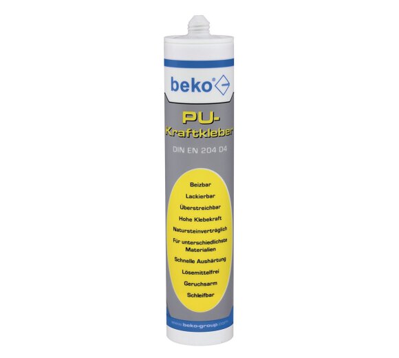Beko PU-Kraftkleber 310ml beige 260100300