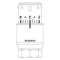 Oventrop Thermostat Uni SH mit Nullstellung und Fl&uuml;ssig-F&uuml;hler 1012085