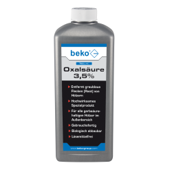 Beko TecLine Oxalsäure 3,5% 1000ml Flasche 299261000