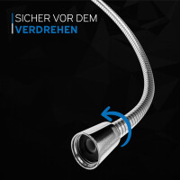 kör4u Brauseschlauch Universal silbergrau 160 cm 5