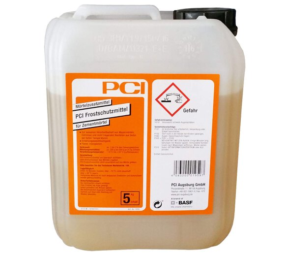 PCI Frostschutzmittel für Zementmörtel 5 kg
