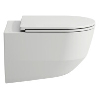Laufen Pro Wand-WC Tiefspüler mit WC-Sitz weiß 2