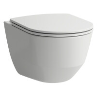 Laufen Pro Wand-WC Tiefspüler mit WC-Sitz weiß 3