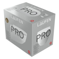 Laufen Pro Wand-WC Tiefspüler mit WC-Sitz weiß 4