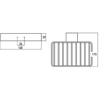 Emco Seifenkorb loft 054500100 2