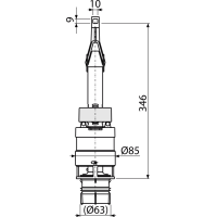 AlcaPlast Heberglocke A06 2