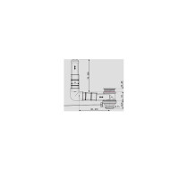 Sanit Ablaufgarnitur INEO Flux 31019000000 2