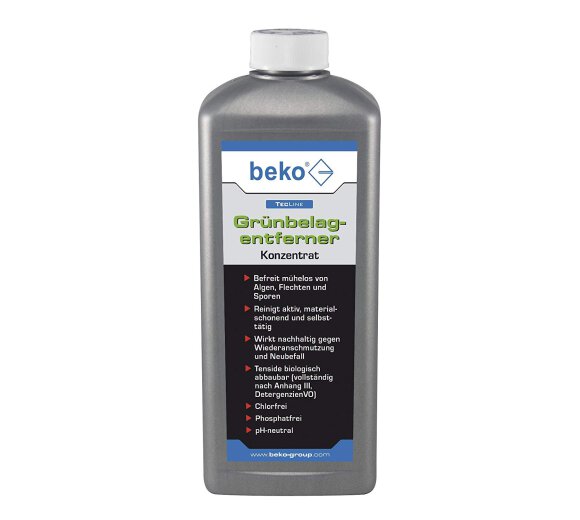 Beko TecLine Grünbelagentferner -Konzentrat- 1 l Flasche 299121000