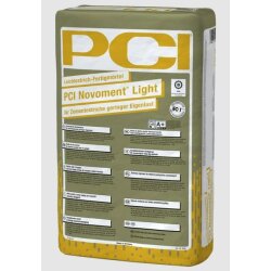PCI Novoment Light 15kg Sack grau