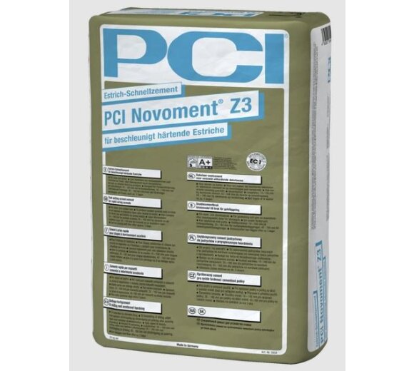 PCI Novoment Z3 20kg Sack grau