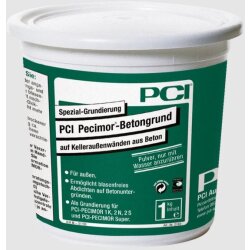 PCI Pecimor-Betongrund 1kg Eimer weiß (Pulver)