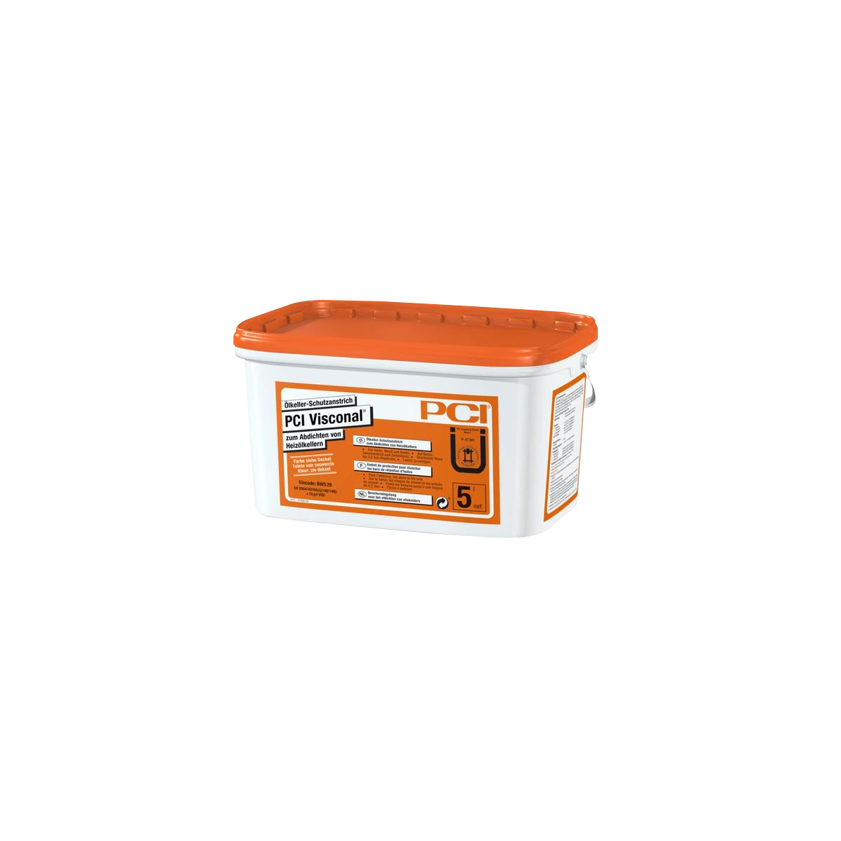 Récipient De Rangement PCI Visconal Gris 5 Litres - Sans BPA, Qualité Alimentaire, Pour Cuisine