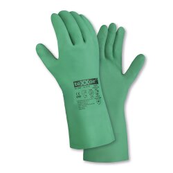 teXXor Chemikalienschutz-Handschuhe NITRIL grün