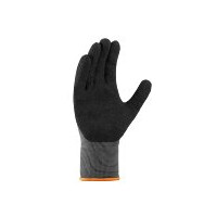 teXXor Nylon-Strickhandschuhe NITRIL BESCHICHTET grau/schwar