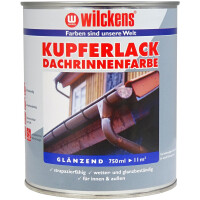 Wilckens Kupferlack Dachrinnenfarbe glän