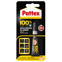 Pattex 100 % Sekundenkleber P1SK3 2