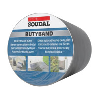 Soudal Butylband Butyband aluminum 2