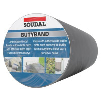 Soudal Butylband Butyband aluminum 3