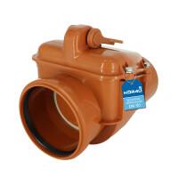 kör4u Rückstauklappe orange für Abwasser 2