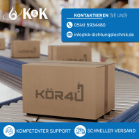 kör4u Wandflansch mit Rückschlagklappe Ø 15