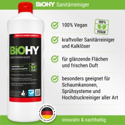 BiOHY Sanitärreiniger, Bad-Reiniger- Bio-Konzentrat,...