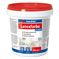 Baufan Latexfarbe classic 750 ml 100219 gallery