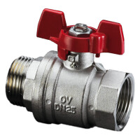 Oventrop Kugelhahn mit Flügelgriff  gallery