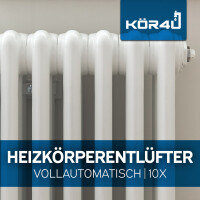 10x kör4u vollautomatischer Heizungs-Entlüftungsst