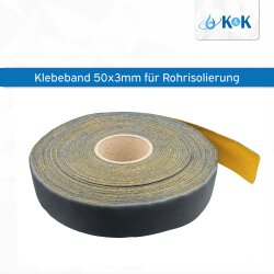 Armaflex Klebeband 50x3mm für Rohrisolierung 15m...