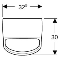 Geberit Urinal RENOVA PLAN 235100000 2