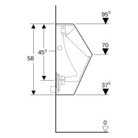 Geberit Urinal RENOVA PLAN 235100000 3