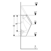 Geberit Urinal RENOVA PLAN 235120000 4