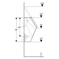Geberit Urinal RENOVA PLAN 235120000 7