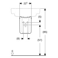 Geberit Halbsäule RENOVA PLAN 292110000 3