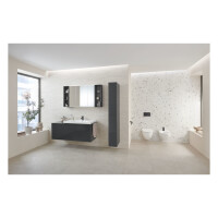 Geberit Wand-Tiefspül-WC ACANTO geschlossene Form, Turb