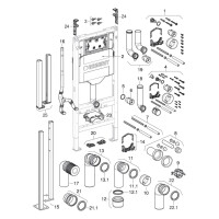 Geberit Duofix UP 320 Vorwandelement 112cm 111300006 7