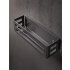 KEUCO Duschkorb mit abnehmbaren Korb schwarz-grau 24954370000